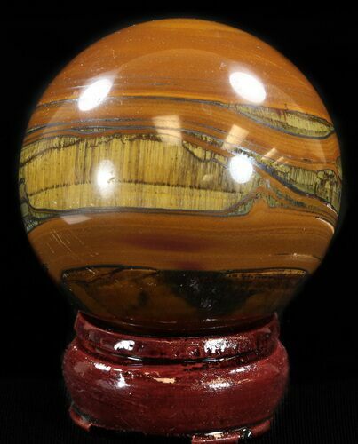 Polished Tiger's Eye Sphere #37611